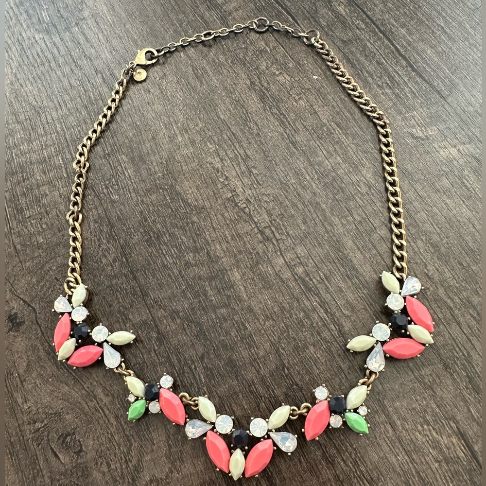 J Crew statement necklace